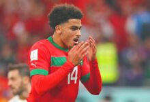 غياب المهاجم المغربي أبو خلال عن الملاعب لعدة أشهر