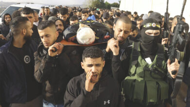 استشهاد ستة فلسطينيين في هجوم الاحتلال على مخيم الفارعة في الضفة الغربية