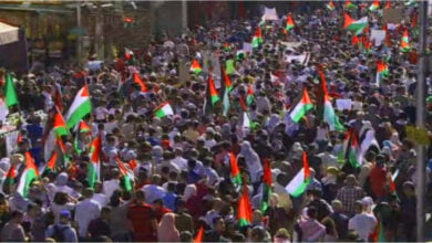 تجدد التظاهرات في نواكشوط احتجاجًا على العدوان الإسرائيلي على قطاع غزة