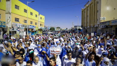 تظاهرات حاشدة في موريتانيا دعماً لفلسطين وتطالب بوقف العدوان على غزة
