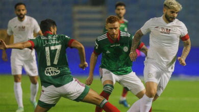 بث مباشر مباراة الشباب ضد الاتفاق