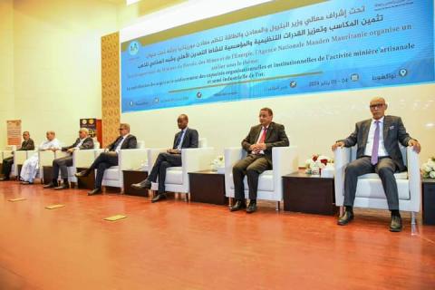 إختتام ورشات تثمين المكاسب: تعزيز قدرات نشاط التعدين الأهلي وشبه الصناعي