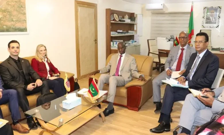 جلسات مباحثات بين موريتانيا والولايات المتحدة حول مجال الصيد وأمن الملاحة