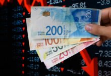 تراجع الشيكل الإسرائيلي بفعل انكماش الاقتصاد