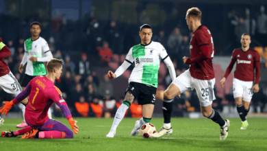 ليفربول يكتسح سبارتا براغ وروما يصعق برايتون في الدوري الأوروبي