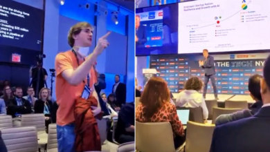 احتجاجات ضد إسرائيل وصرخات ضد الإبادة تغلب على مؤتمر تقني وتطالب بمقاطعة رئيس "غوغل إسرائيل