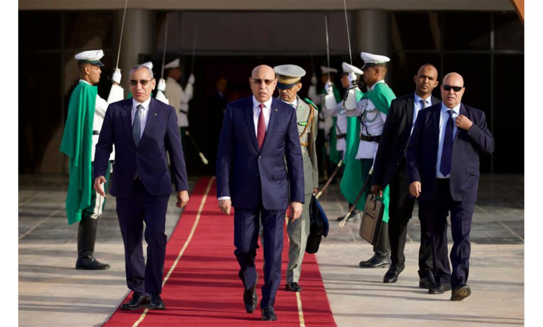 غزواني يتوجه إلى داكار للمشاركة في مراسم تنصيب الرئيس الجديد