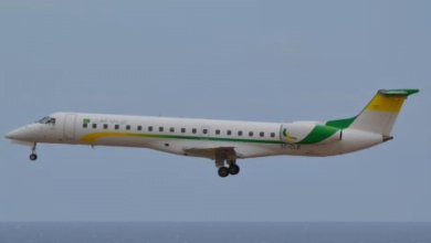 وصول أول رحلة لشركة الطيران الموريتانية إلى المدينة المنورة