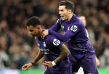 أهداف رودريغو المزدوجة تفوز بالنقاط لصالح ريال مدريد ضد بيلباو في الليغا الإسبانية