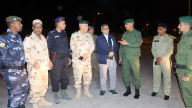 جولة تفقدية لسلطات نواذيبو لمراجعة الخطة الأمنية استعدادًا لعيد الفطر