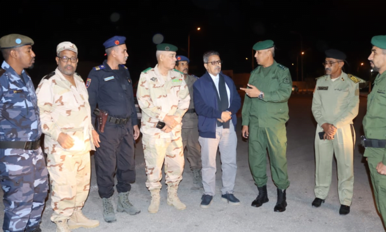 جولة تفقدية لسلطات نواذيبو لمراجعة الخطة الأمنية استعدادًا لعيد الفطر