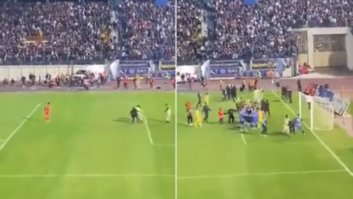 متصدر الدوري العراقي يهدد بالانسحاب بعد الاعتداء على لاعبيه