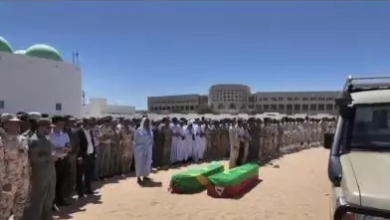 نواكشوط: إقامة صلاة الجنازة على ضحايا تحطم الطائرة العسكرية
