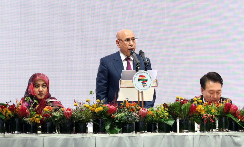 غزواني: التبادل بين إفريقيا وكوريا لا يتجاوز 2% ونحتاج شراكات فعالة
