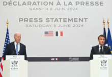 بايدن وماكرون يتفقان على دعم أوكرانيا بأصول روسيا المجمدة