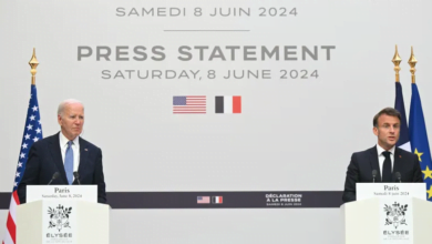 بايدن وماكرون يتفقان على دعم أوكرانيا بأصول روسيا المجمدة