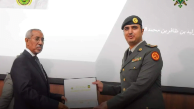 كلية الدفاع تخرج 87 ضابطا