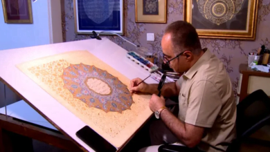 تذهيب الكتب: فن عريق يكافح للبقاء في إيران