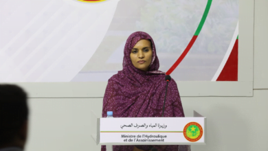 وزيرة المياه والصرف الصحي: ترشيد وتوزيع محكم للمياه في نواكشوط