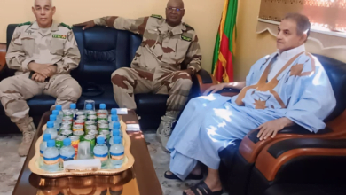 النائب و العمدة يستقبل المفتش العام للقوات المسلحة