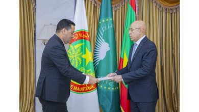 موريتانيا:رئيس الجمهورية يسلم الوزير الأول رسالة التكليف