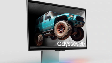 سامسونغ تطلق شاشة "أوديسي 3 دي" الجديدة لعرض الألعاب ثلاثية الأبعاد بدون نظارات