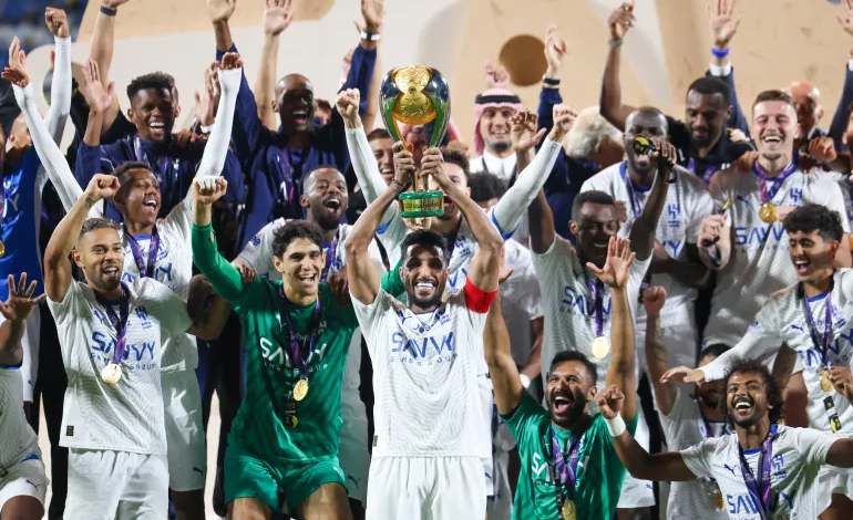 الهلال السعودي يتصدر ترتيب أفضل الأندية العربية لشهر أغسطس 2024 وفق تصنيف أوبتا