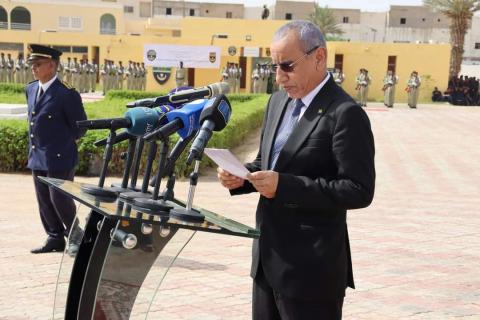 خطاب وزير الداخلية في حفل تخرج الدفعة ال45 من وكلاء الشرطة