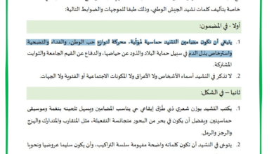 إعلان مسابقة لتأليف نشيد للجيش الوطني الموريتاني