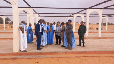 بعثة حكومية تتفقد استعدادات مهرجان مدائن التراث في شنقيط