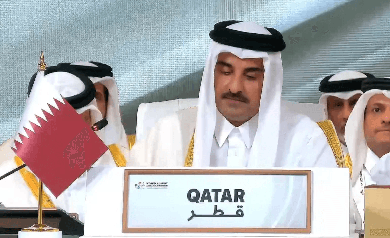 أمير قطر: إسرائيل ترتكب إبادة جماعية في غزة ودعوة لدعم حقوق الفلسطينيين