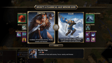 عودة أسطورة الألعاب: إيج أوف ميثولوجي: ريتولد"