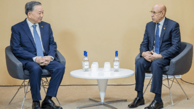 مباحثات بين الرئيس محمد ولد الغزواني ورئيس فيتنام في باريس لتعزيز العلاقات الثنائية