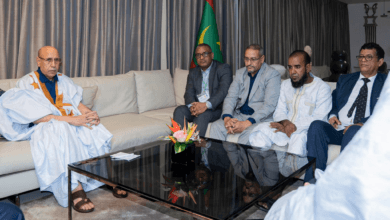 الرئيس محمد ولد الغزواني يلتقي بممثلي الجالية الموريتانية في كوت ديفوار