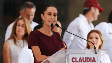 رئيسة المكسيك تدعو للاعتراف بدولة فلسطينية وتدين العنف في الشرق الأوسط