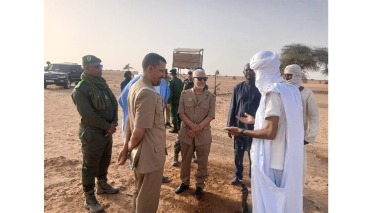 والي آدرار يتفقد مرافق خدمية بعين أهل الطايع ويعاين آثار حريق “إجرف”