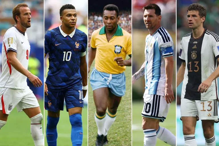 مبابي ينفرد بصدارة هدافي كأس العالم تاريخيا وميسي يلاحقه بعد مونديال 2026