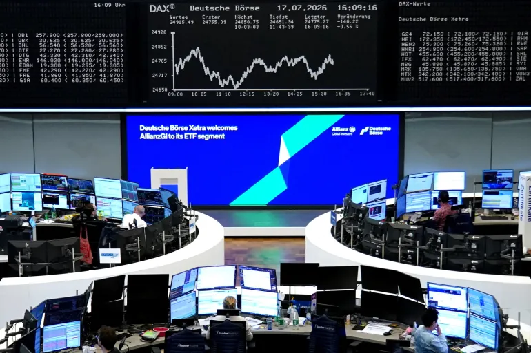 الأسهم الأوروبية تتراجع مع تصاعد التوتر بين واشنطن وطهران وارتفاع أسعار النفط