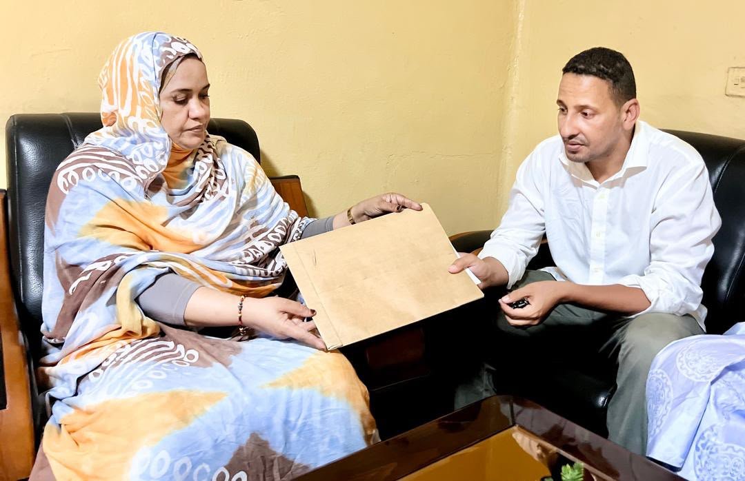 العمدة المساعدة تستقبل وفداً ممثلاً لساكنة كانصادو