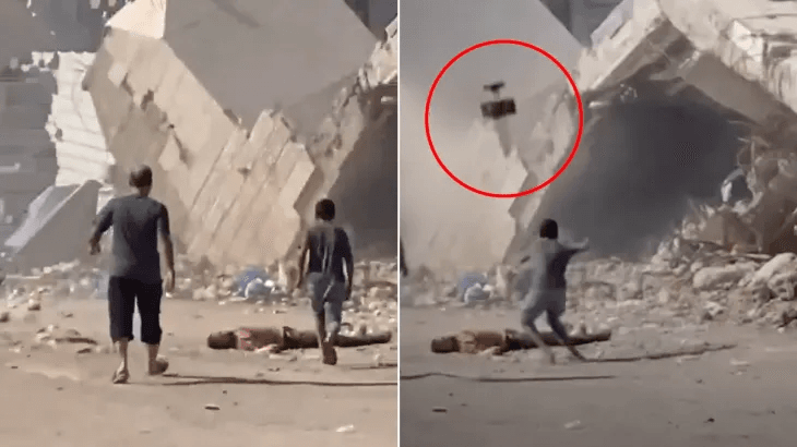 استشهاد طفل وشاب في حي الشيخ رضوان بعد استهدافهما بصاروخين إسرائيليين